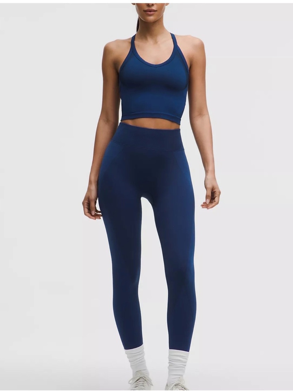 lululemon athletica True Navy Get Low HR Training Tight 25in